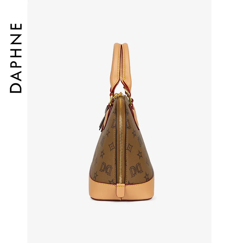 DAPHNE PVC Handbag Regular Women's Apricot-2