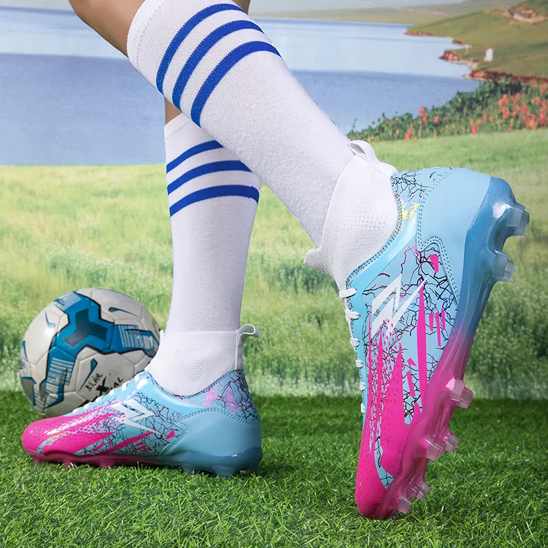 ZOVE Cushioning, Slip Resistant, And Abrasion Resistant Soccer Shoes Unisex-10