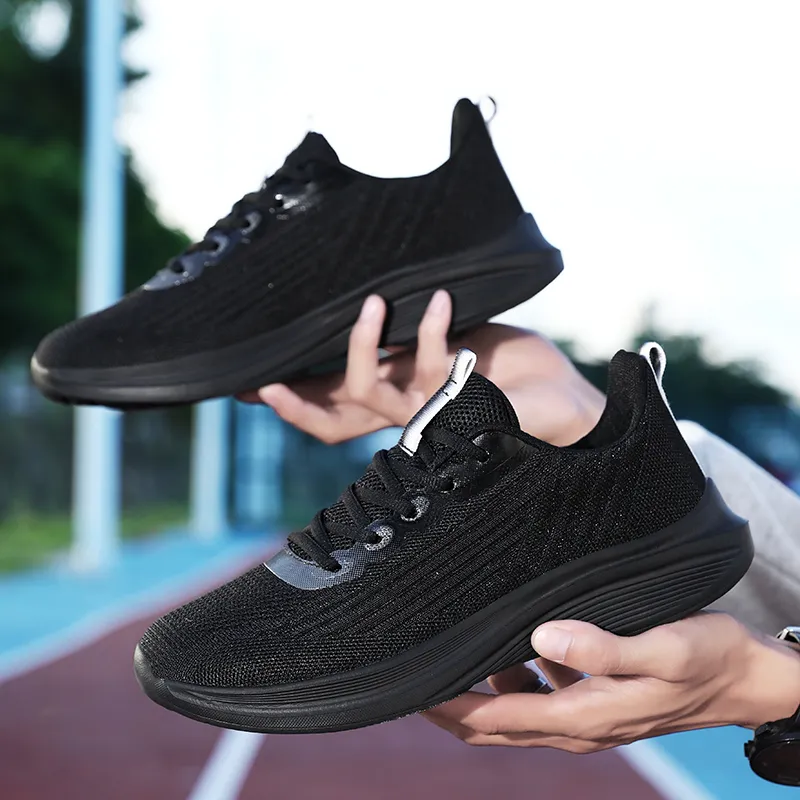 ZOVE Cushioned Slip-Resistant Abrasion-Resistant Low-Top Casual Running Shoes Unisex-3