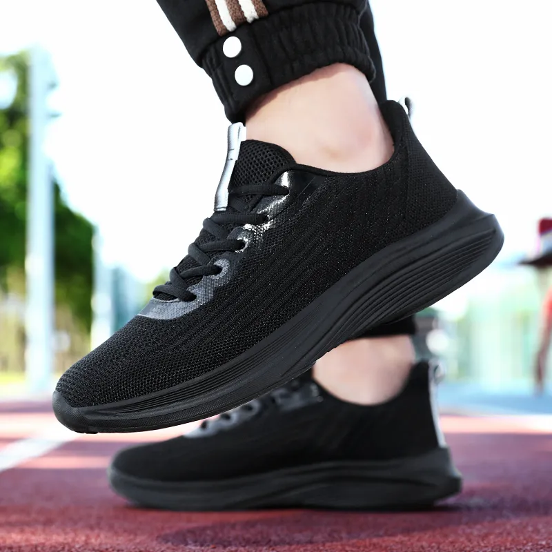 ZOVE Cushioned Slip-Resistant Abrasion-Resistant Low-Top Casual Running Shoes Unisex-4