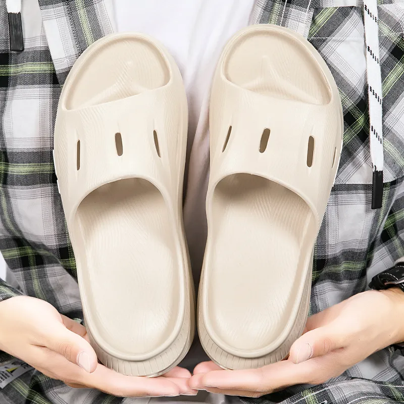 ZOVE EVA Cut-Out Slip-Resistant Odor-Resistant Quick-Dry Slide Slippers Unisex-13