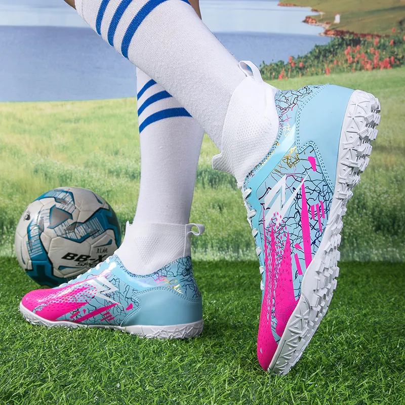 ZOVE Cushioning, Slip Resistant, And Abrasion Resistant Soccer Shoes Unisex-22