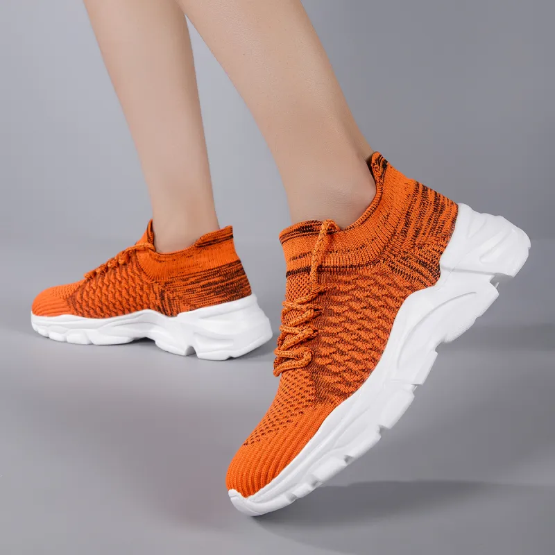 ZOVE Breathable Lightweight Cushioning Low-Top Running Shoes Unisex-21