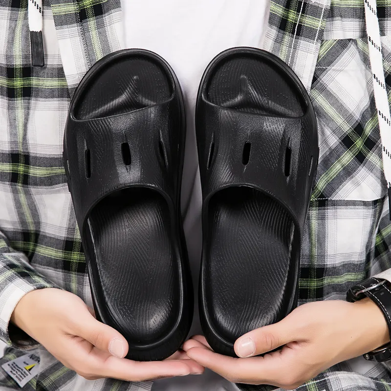 ZOVE EVA Cut-Out Slip-Resistant Odor-Resistant Quick-Dry Slide Slippers Unisex-4