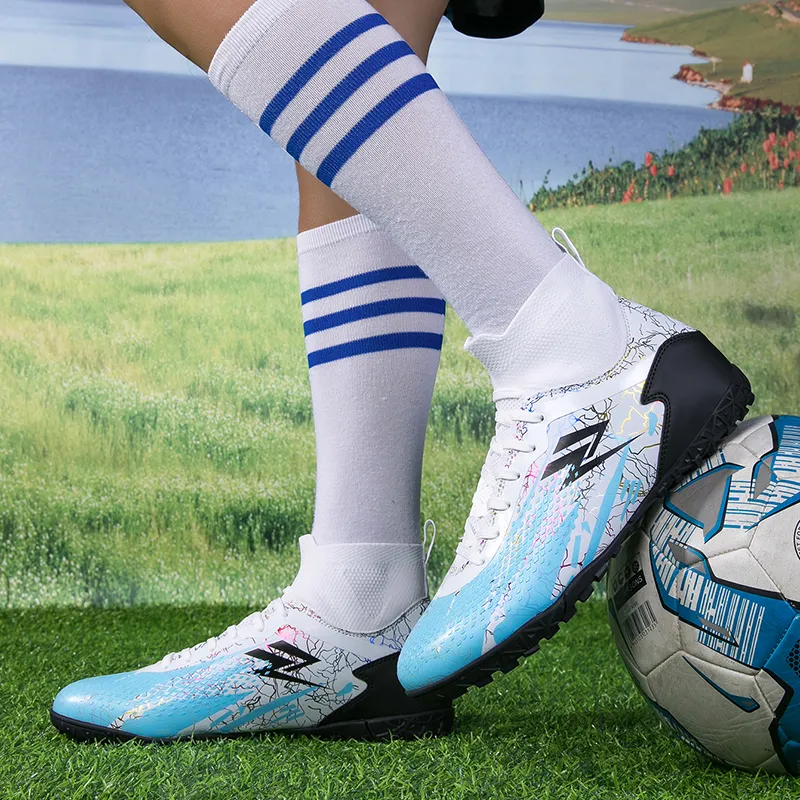ZOVE Cushioning, Slip Resistant, And Abrasion Resistant Soccer Shoes Unisex-17