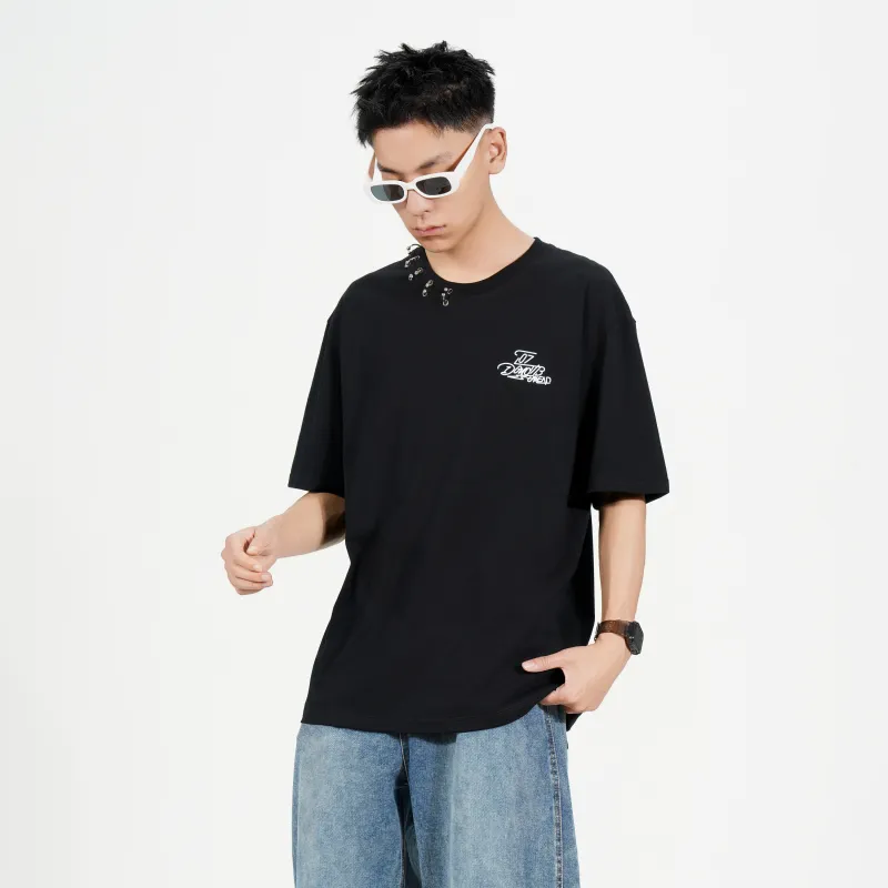 DNBH T Shirts Unisex Black-4