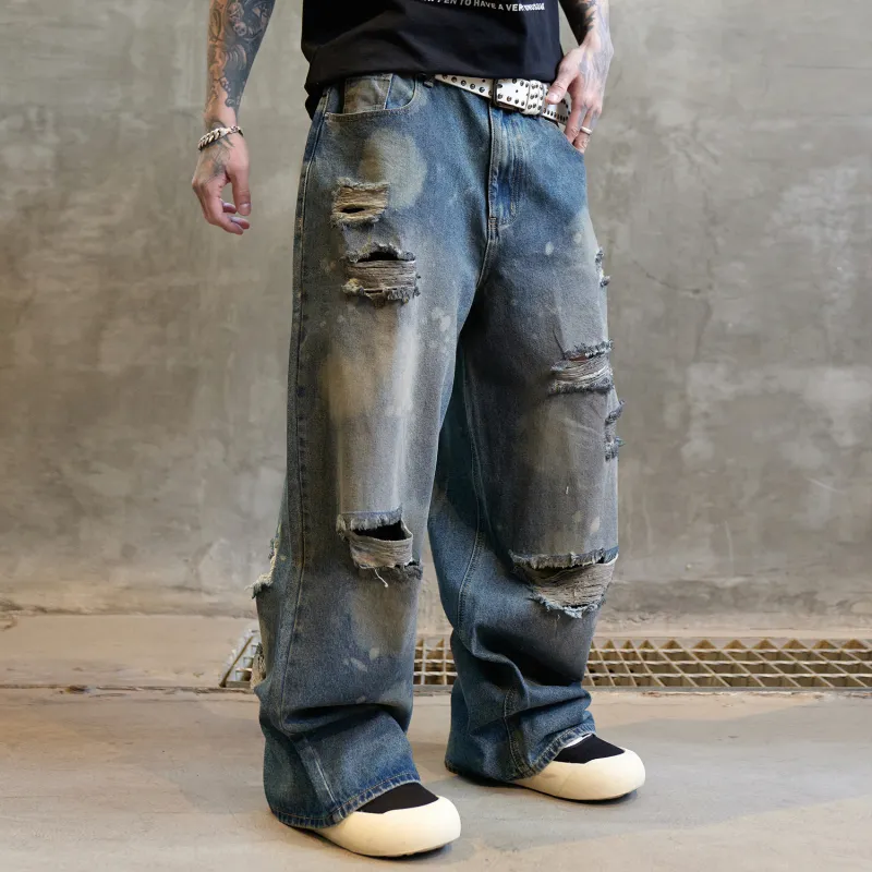 DNBH Jeans Unisex Blue-3