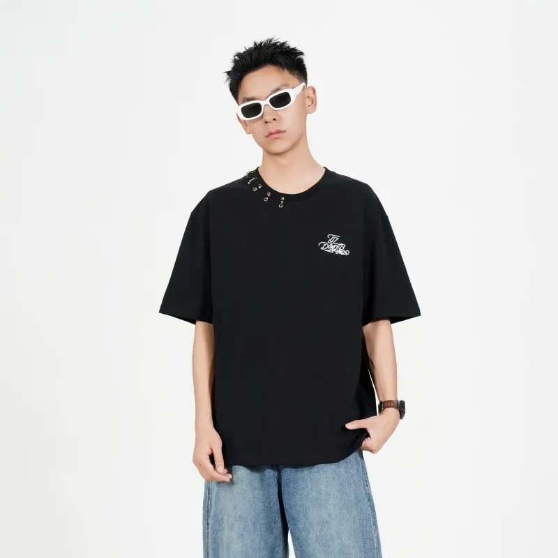 DNBH T Shirts Unisex Black-3