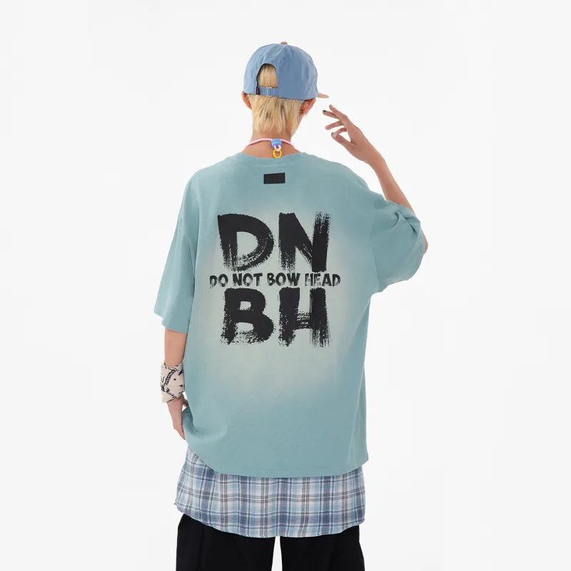 DNBH Short Sleeved T Shirts Unisex-14