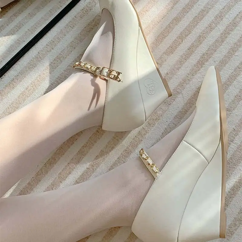Gardenia Fille Wedge Heel High Heels 7cm Women's-5