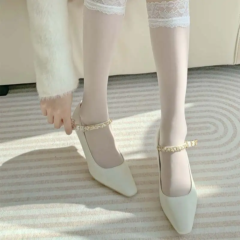 Gardenia Fille Wedge Heel High Heels 7cm Women's-3