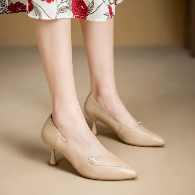 Conley Bird Flared Heel High Heels 5cm Women's-9