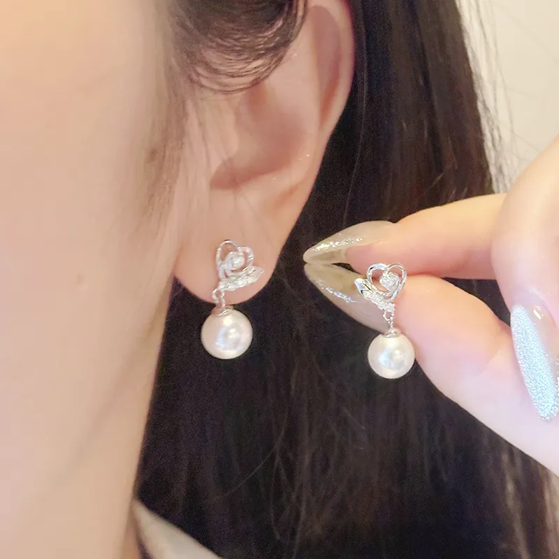 VEODO 925 Sterling Silver Earrings Women's-4