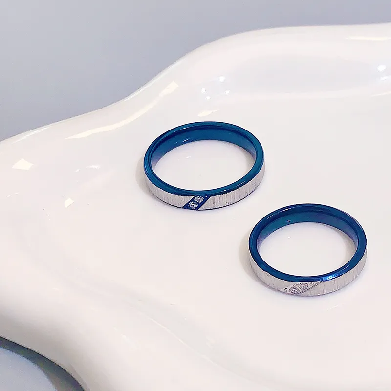 VEODO Titanium Steel Rings Unisex-2
