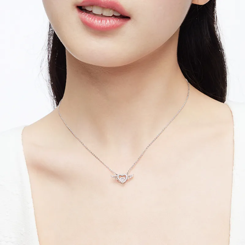 VEODO S925 Silver Necklaces Women's-2