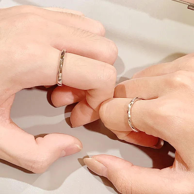 VEODO 925 Sterling Silver Rings Unisex-3
