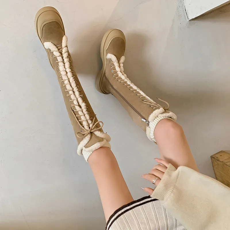 STARRO Knee high Boots 6cm Women's-16