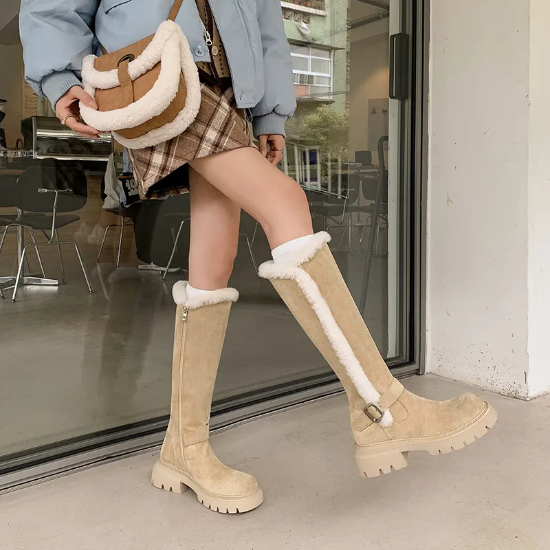 STARRO Knee-high Boots 5.5cm Women's-16