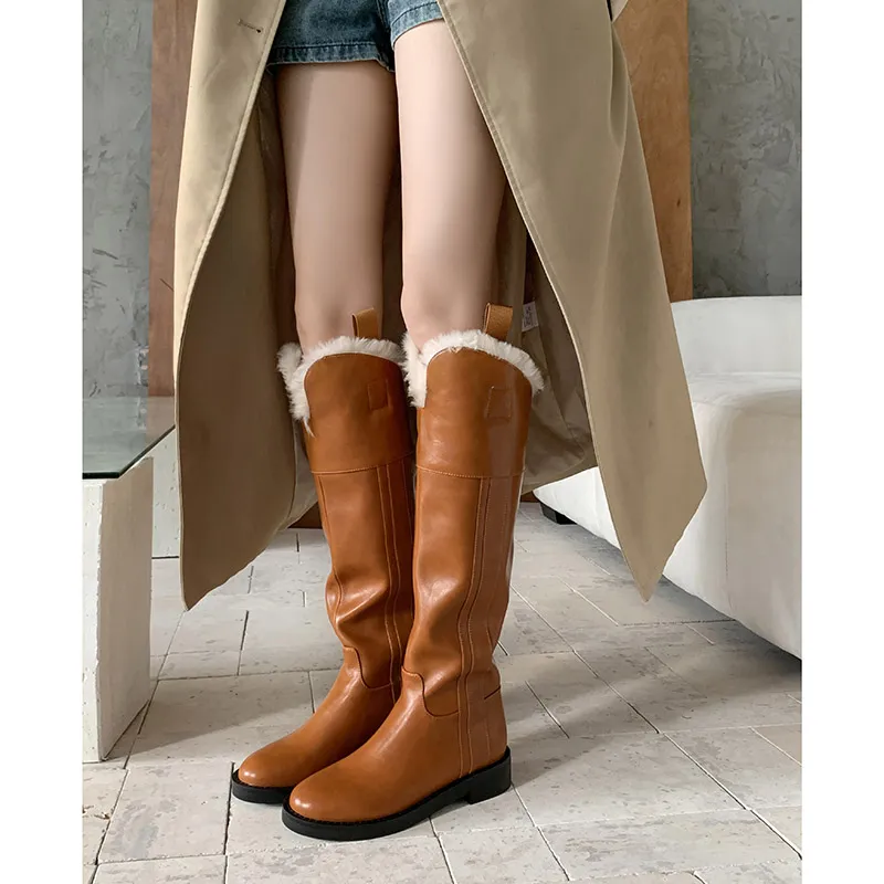 STARRO Knee high Boots 4cm Women's-7