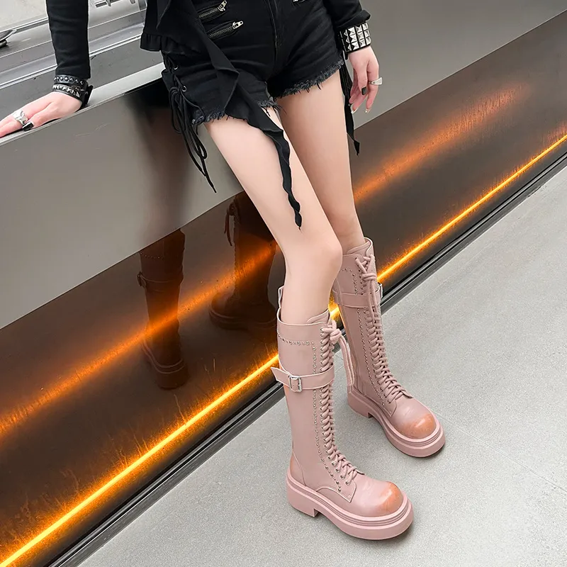 STARRO Knee high Boots Women's-9