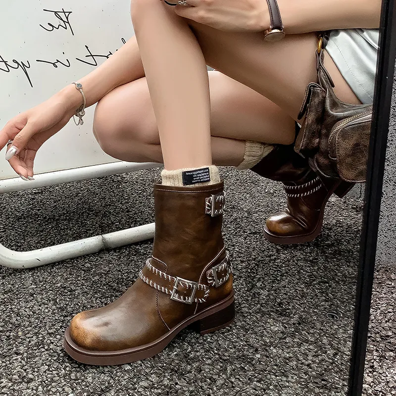 STARRO Ankle Boots 4.5cm Women's-10