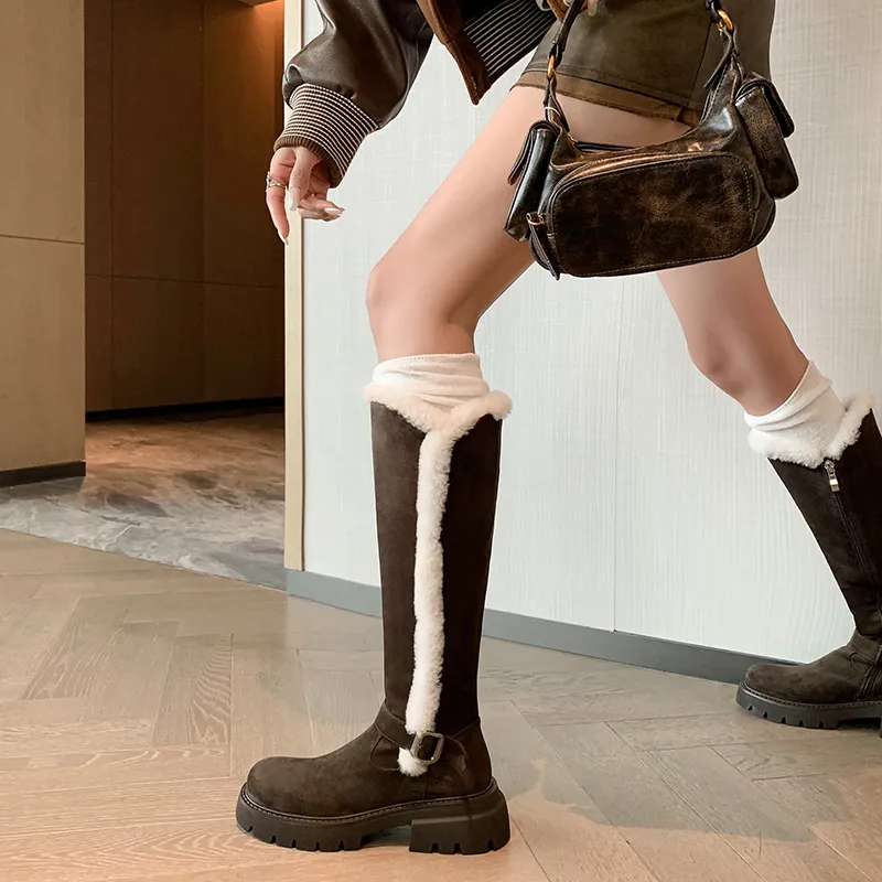 STARRO Knee-high Boots 5.5cm Women's-8