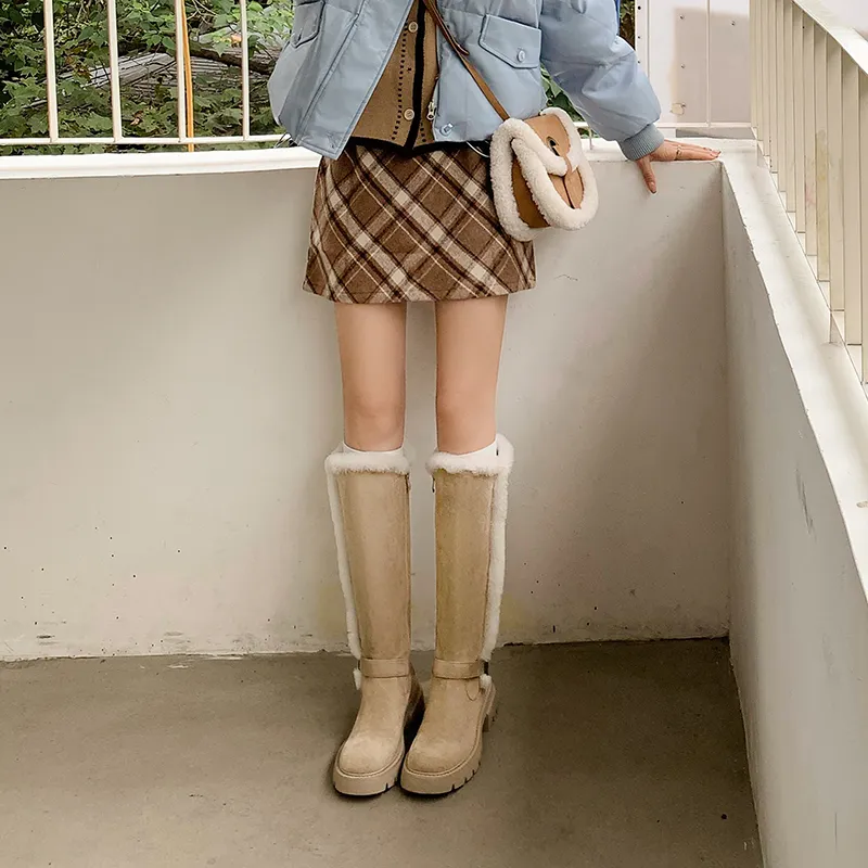 STARRO Knee-high Boots 5.5cm Women's-15