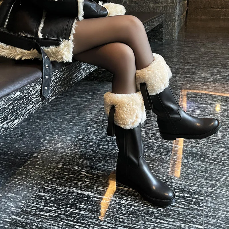 STARRO Knee high Boots 4cm Women's-4
