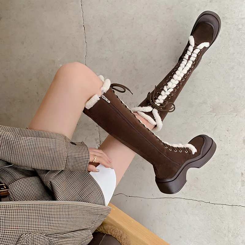 STARRO Knee high Boots 6cm Women's-9
