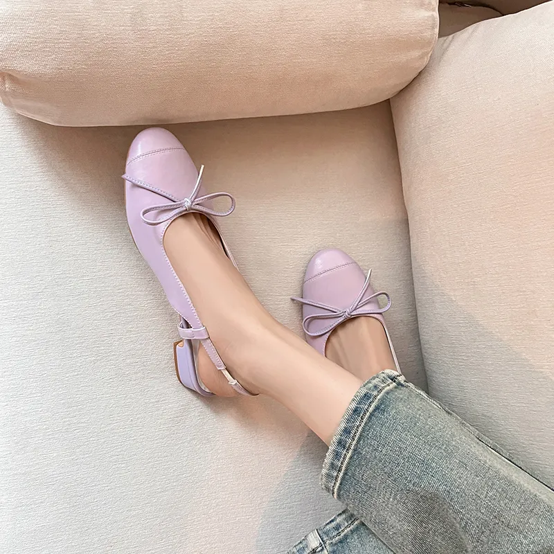 Comfortable Casual Shoes 2.5 Cm Heel Height Women's-24