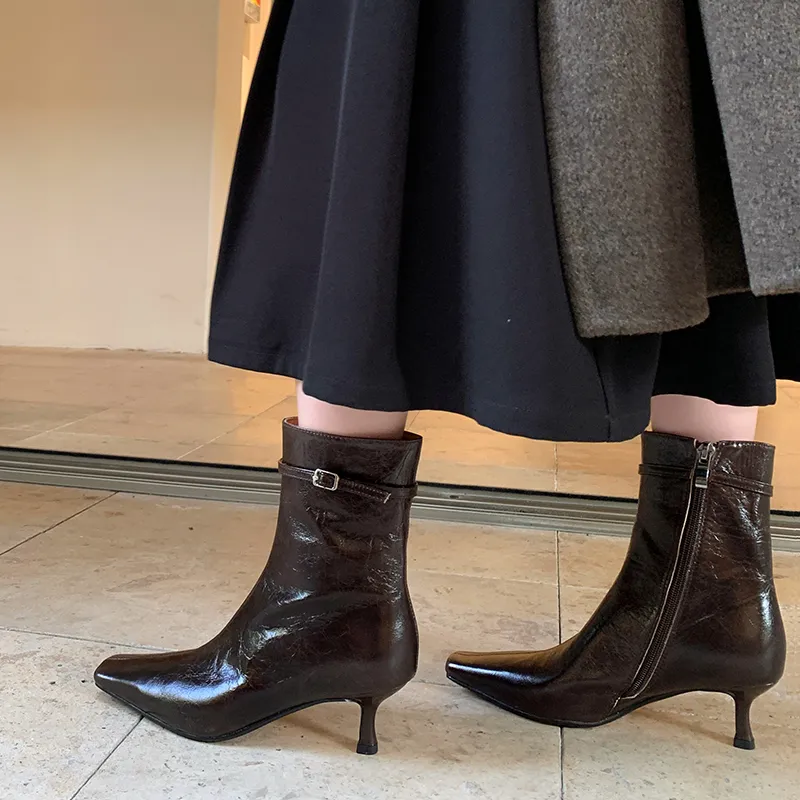STARRO Ankle Boots 4.5cm Women's-4