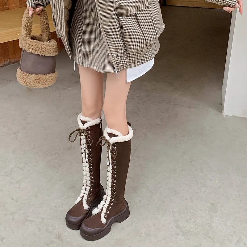 STARRO Knee high Boots 6cm Women's-8