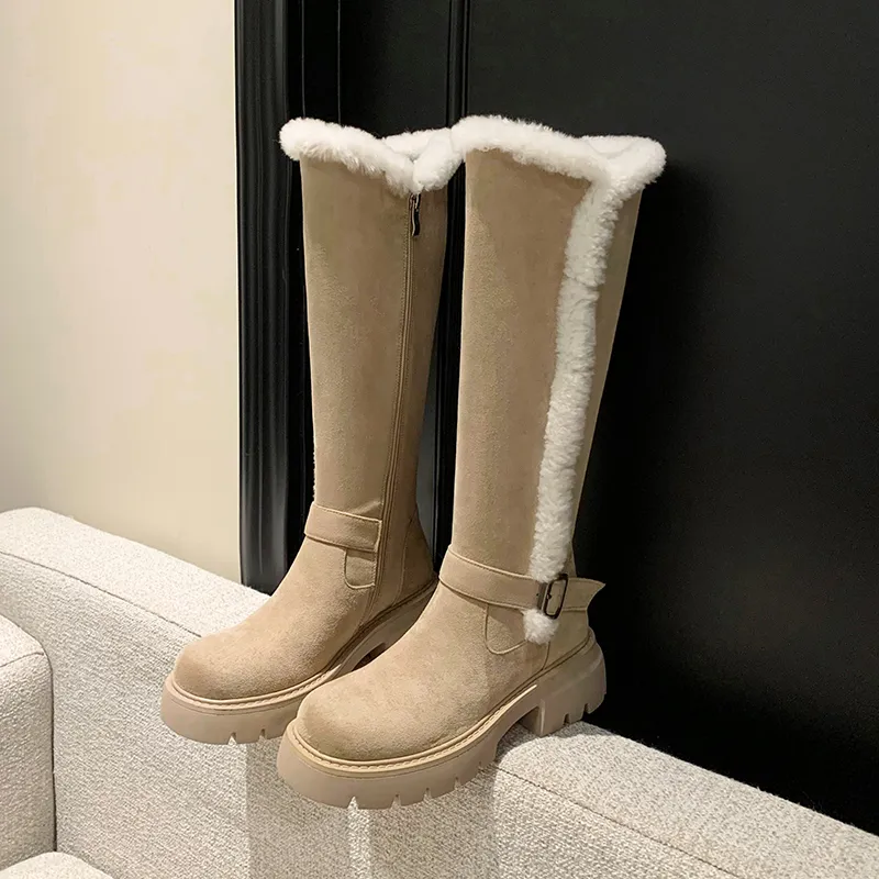 STARRO Knee-high Boots 5.5cm Women's-13