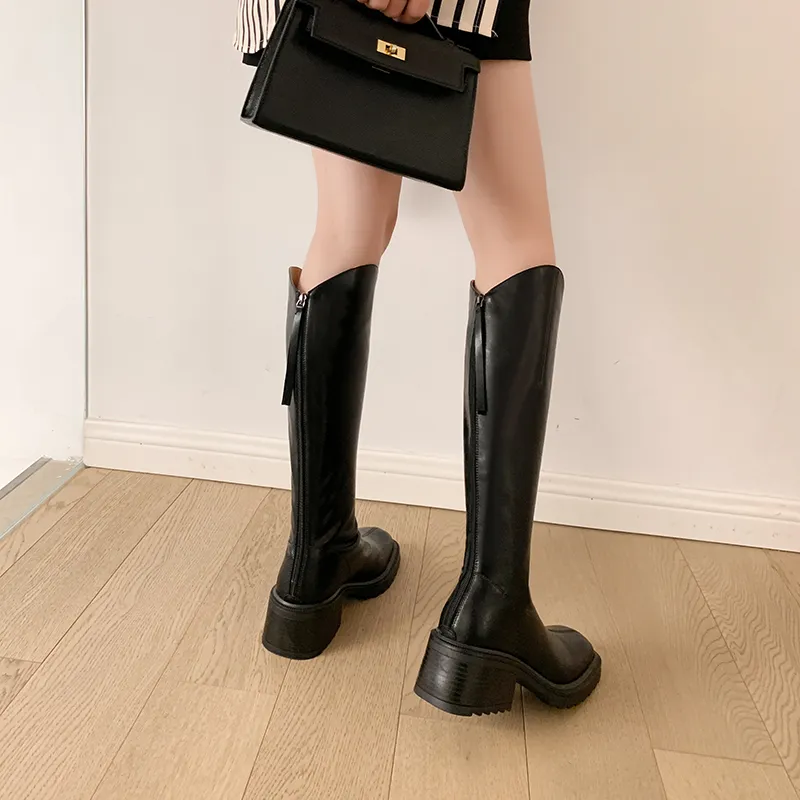 STARRO Knee-high Boots 5.5cm Women's-5