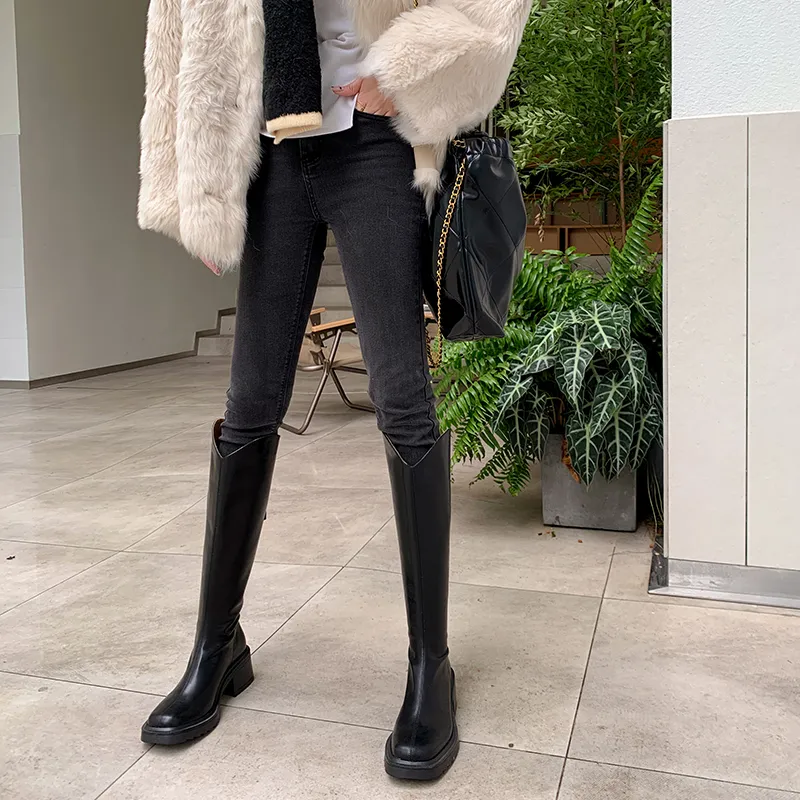 STARRO Knee-high Boots 5.5cm Women's-3