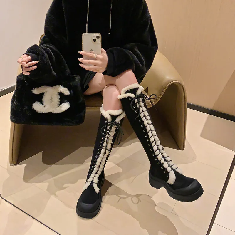 STARRO Knee high Boots 6cm Women's-4