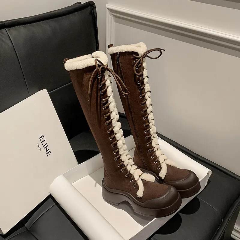 STARRO Knee high Boots 6cm Women's-7