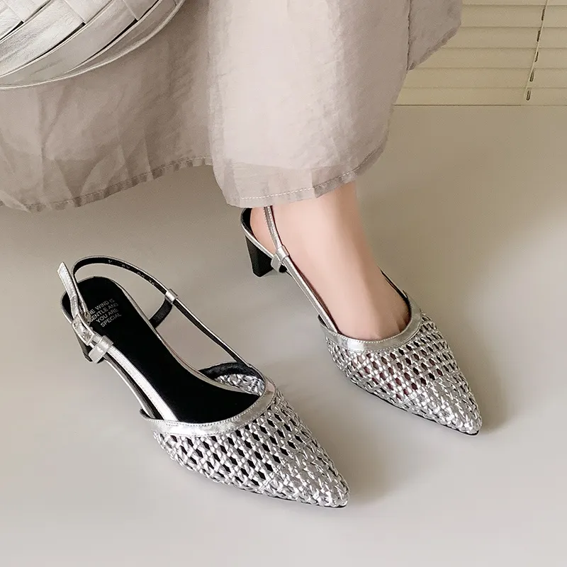 STARRO Chunky Heel High Heels 5cm Women's-7