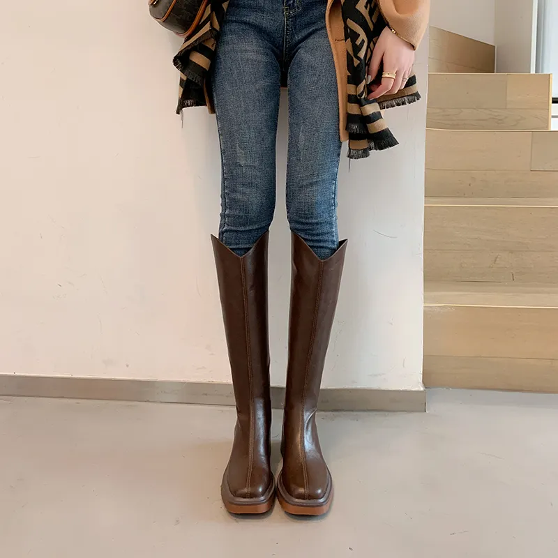 STARRO Knee-high Boots 5.5cm Women's-9