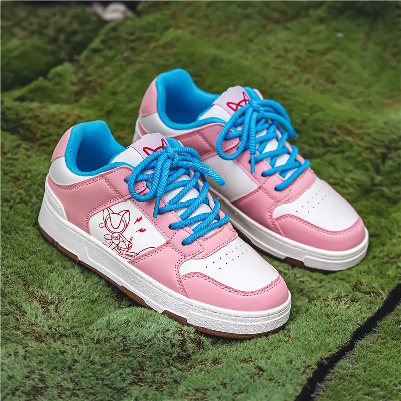 MIIOW Trend Party Series Lightweight Wear-Resistant And Slip-Resistant Low-Top Skateboard Shoes Unisex-41