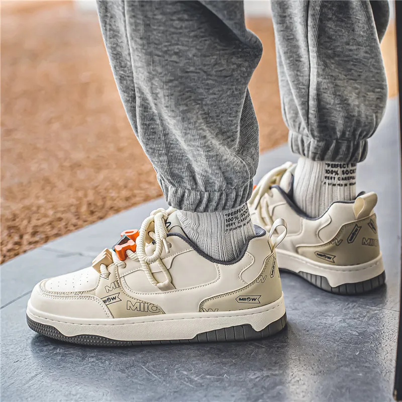 MIIOW Trend Party Series Lightweight And Breathable Low-Top Skateboard Shoes Unisex-25