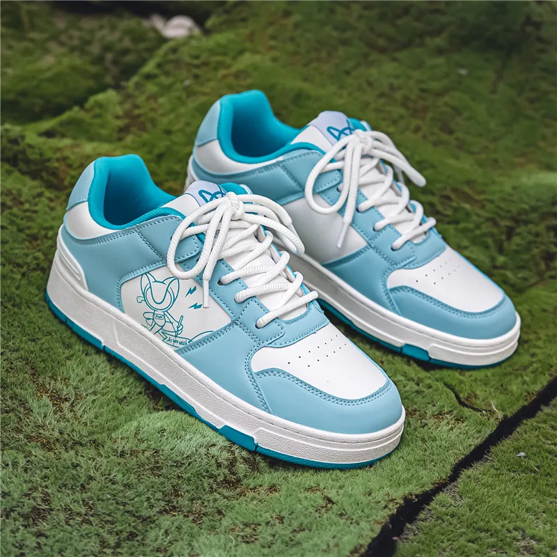 MIIOW Trend Party Series Lightweight Wear-Resistant And Slip-Resistant Low-Top Skateboard Shoes Unisex-18