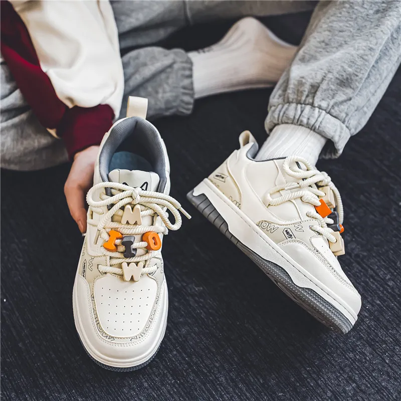 MIIOW Trend Party Series Lightweight And Breathable Low-Top Skateboard Shoes Unisex-24