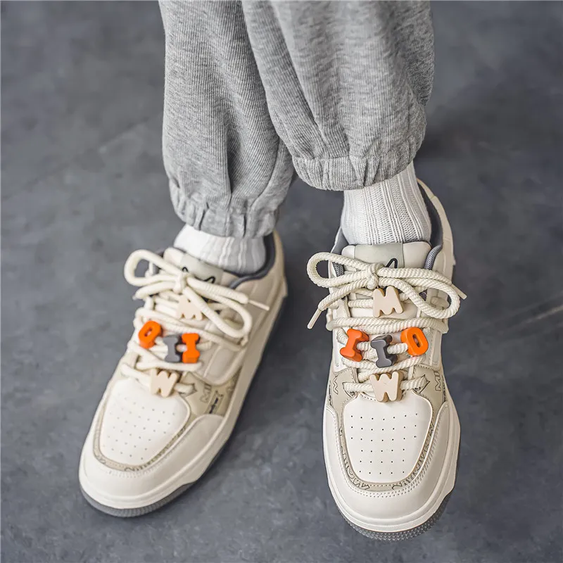 MIIOW Trend Party Series Lightweight And Breathable Low-Top Skateboard Shoes Unisex-27