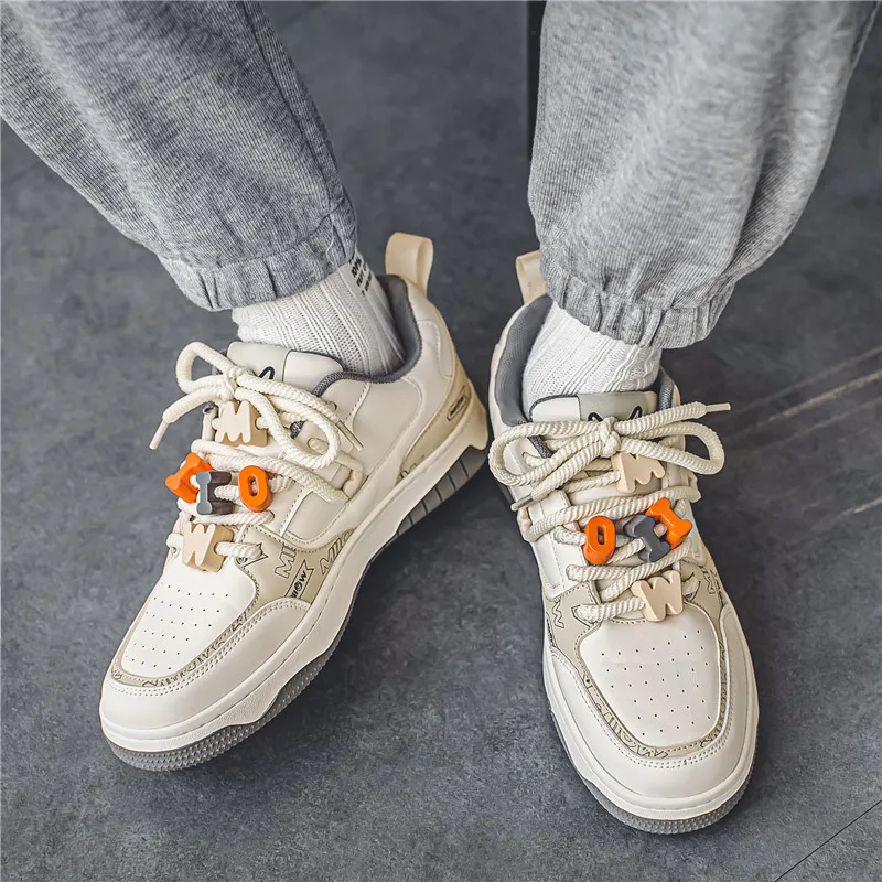 MIIOW Trend Party Series Lightweight And Breathable Low-Top Skateboard Shoes Unisex-26