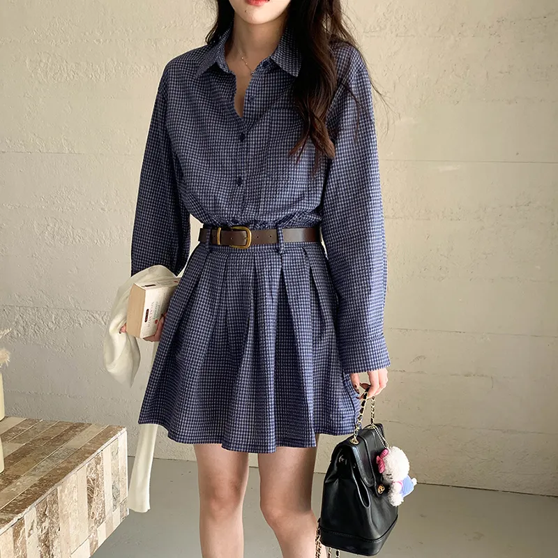 CHARM PICK Long Sleeved Dress Women's-2