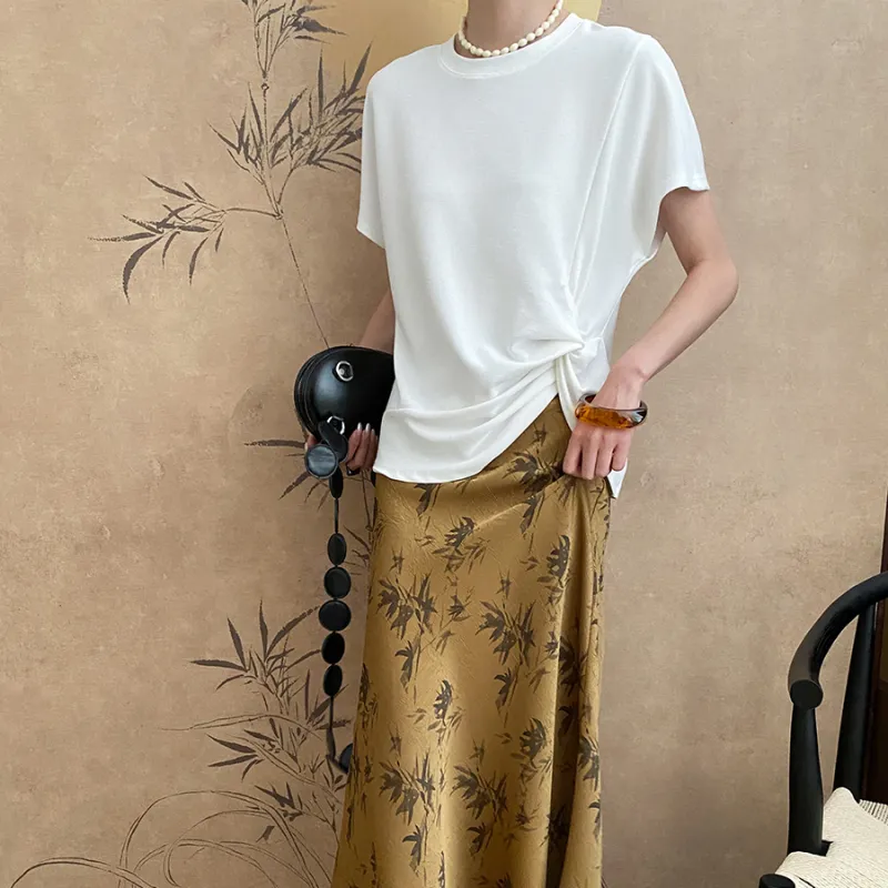 CHARM PICK T Shirt Women's White-3