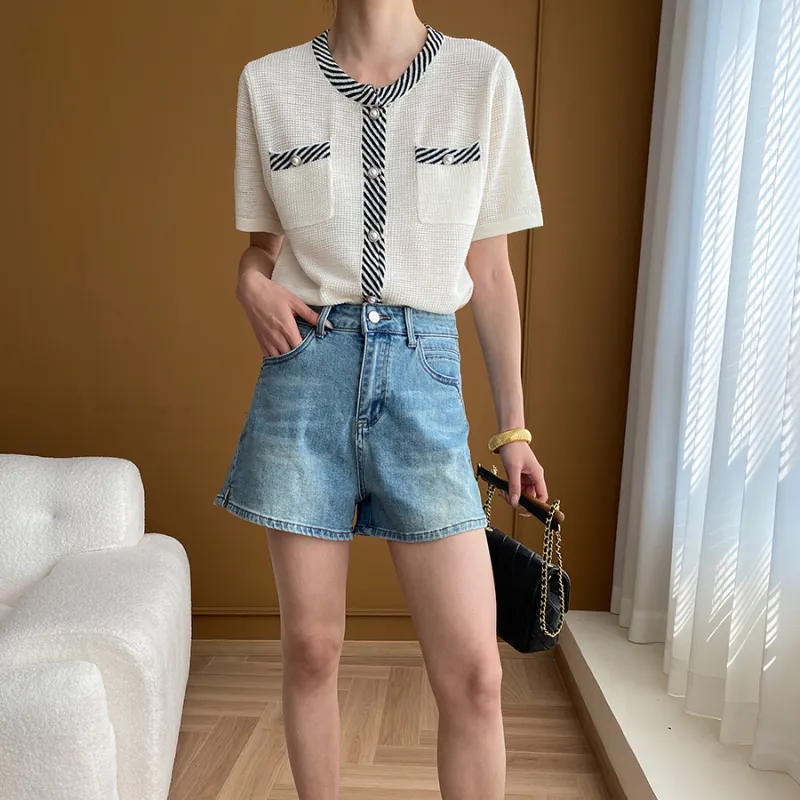 CHARM PICK Knitwear Women's White-6