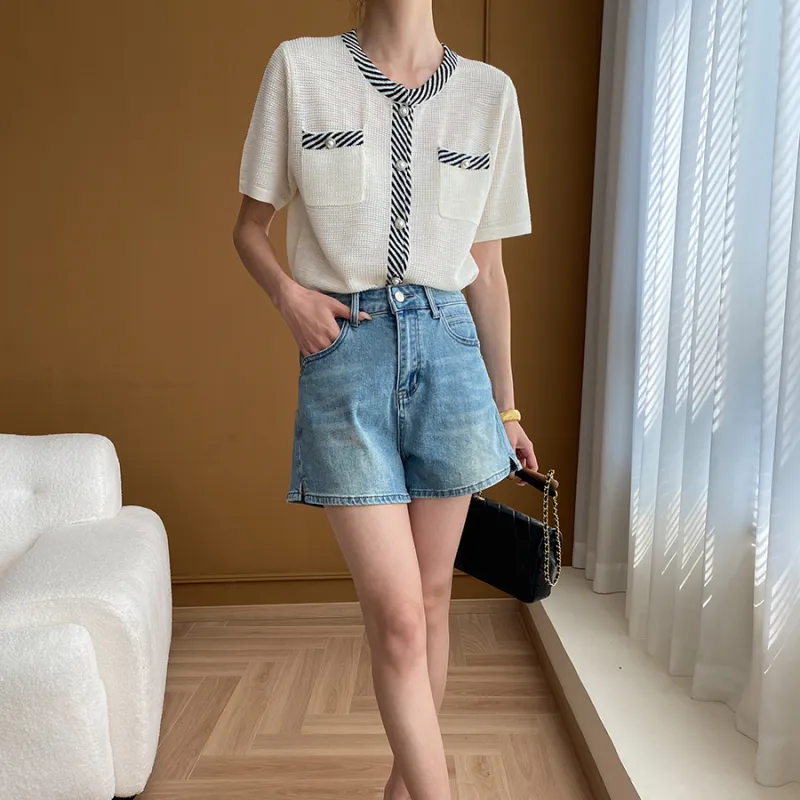 CHARM PICK Knitwear Women's White-7
