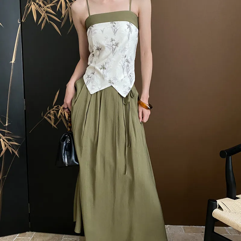 CHARM PICK Two Piece Skirt Sets Women's-3